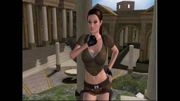 Lara Croft fucked by a demon at 3dSexVilla2